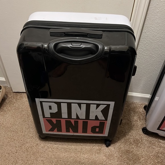 2 carry-on roller and 1 large roller luggage PINK - Picture 6 of 6